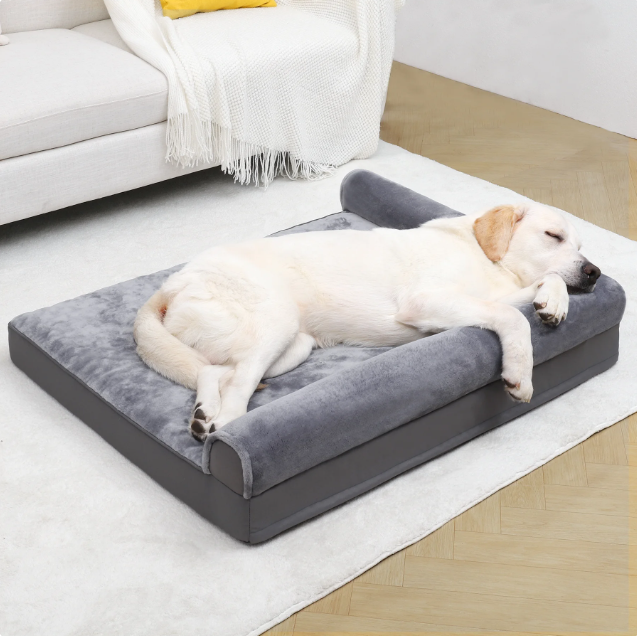 Walpetmar Orthopedic Dog Bed Sofa with Removable Waterproof Cover