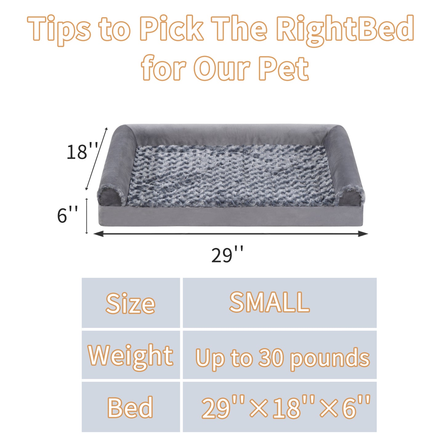 Walpetmar Orthopedic Pet Bed